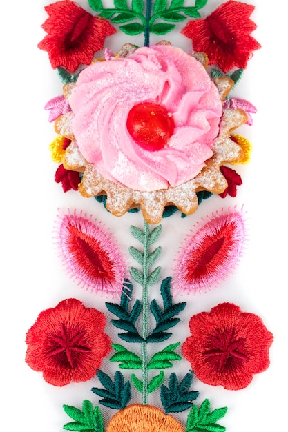 fragment haftu z bliska